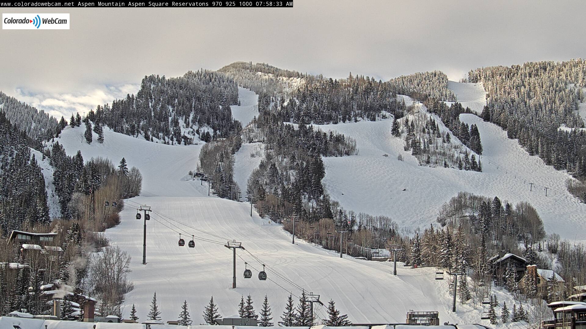 Aspen Mountain Ski Area Aspen WebCam | Colorado Webcam